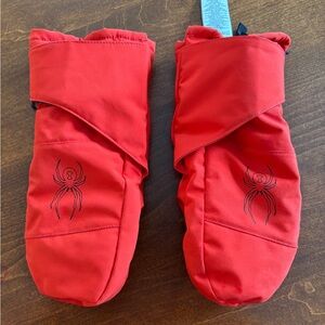 Spyder Snow Mittens red